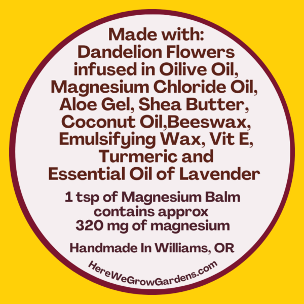 Magnesium Balm 1oz and 2 oz -Shipped for FREE - Image 3