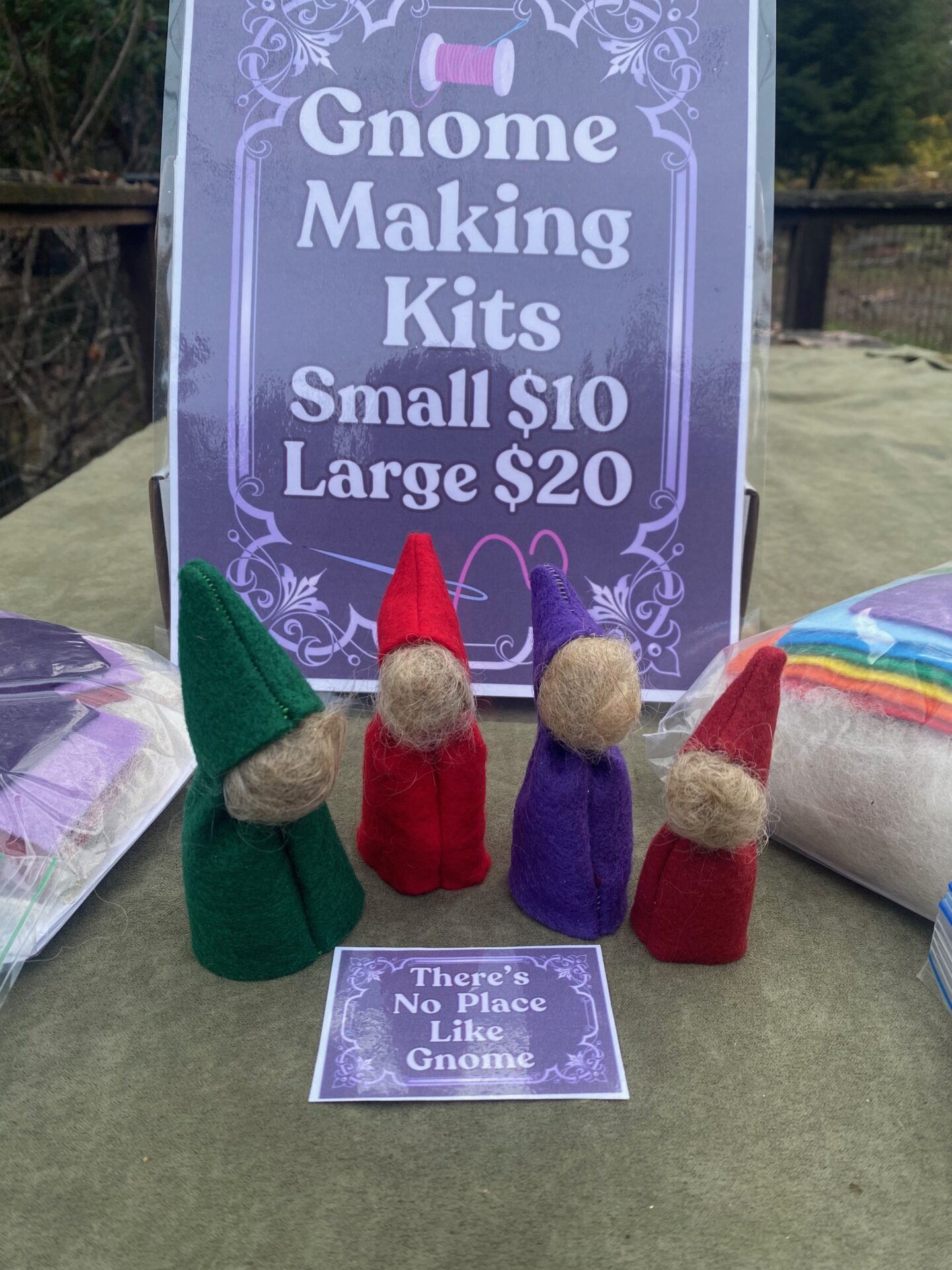 Felt Gnome Making Kits - Image 3