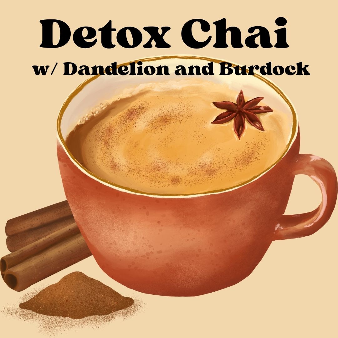 Detox Chai with Dandelion and Burdock - FREE shipping
