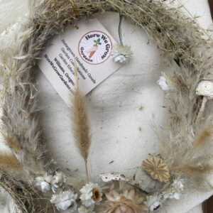 mini everlasting wreath - Neutral colors