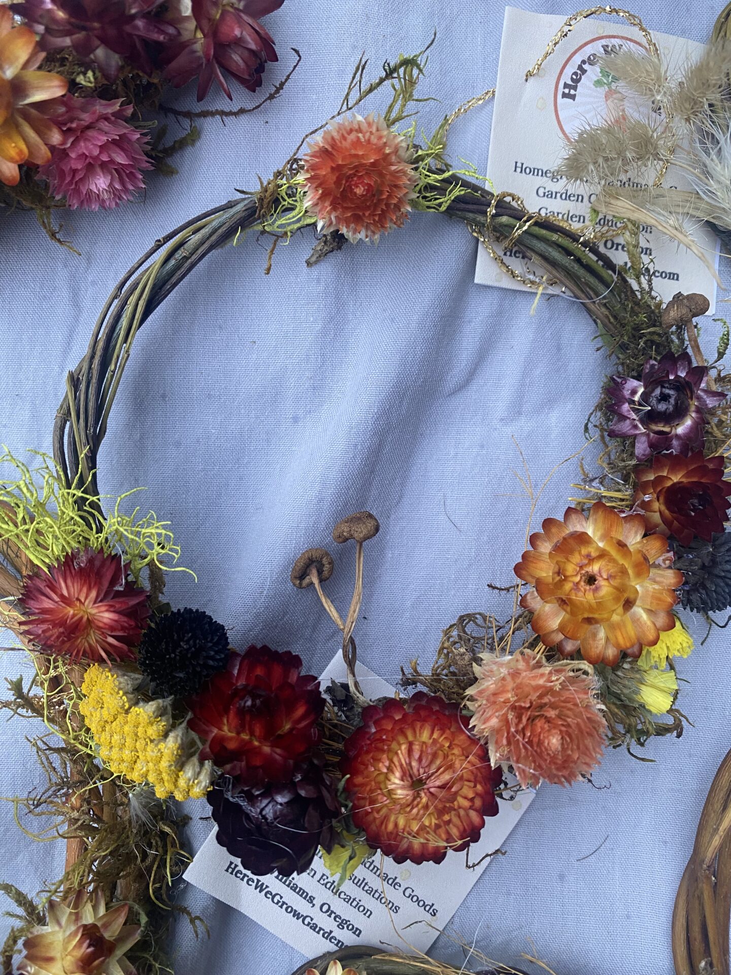 IMG_4275 Mini Everlasting Wreath - Bright Colors - Image 7